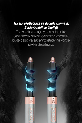 Fantom Hair Styler SK 1700 Saç Şekillendirici Antrasit - Thumbnail