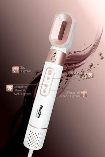 Fantom Hair Styler SK 1700 Saç Şekillendirici Beyaz